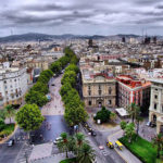 バルセロナ　ランブラス通り